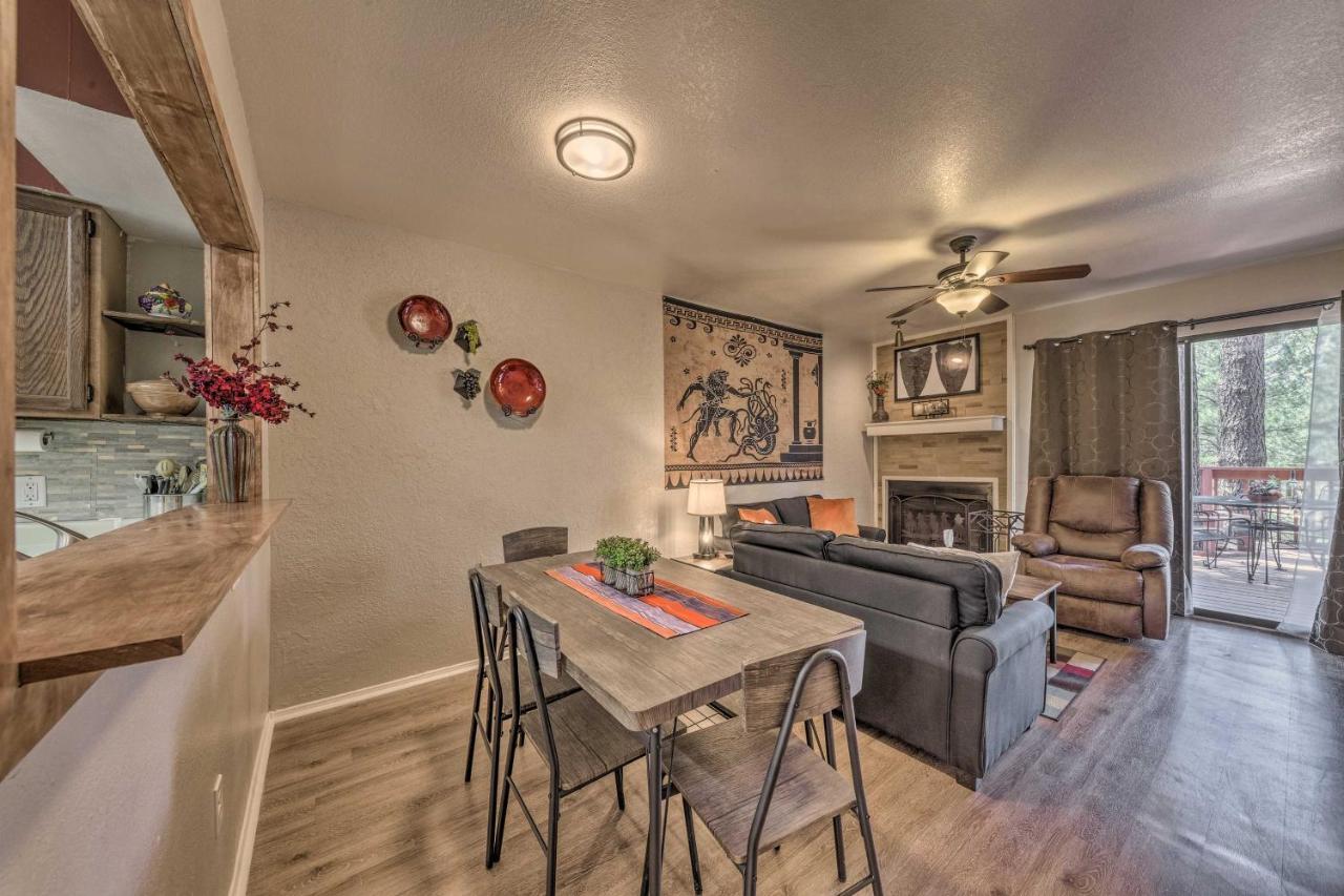 Forested Ruidoso Condo With Deck And Fireplace! 外观 照片