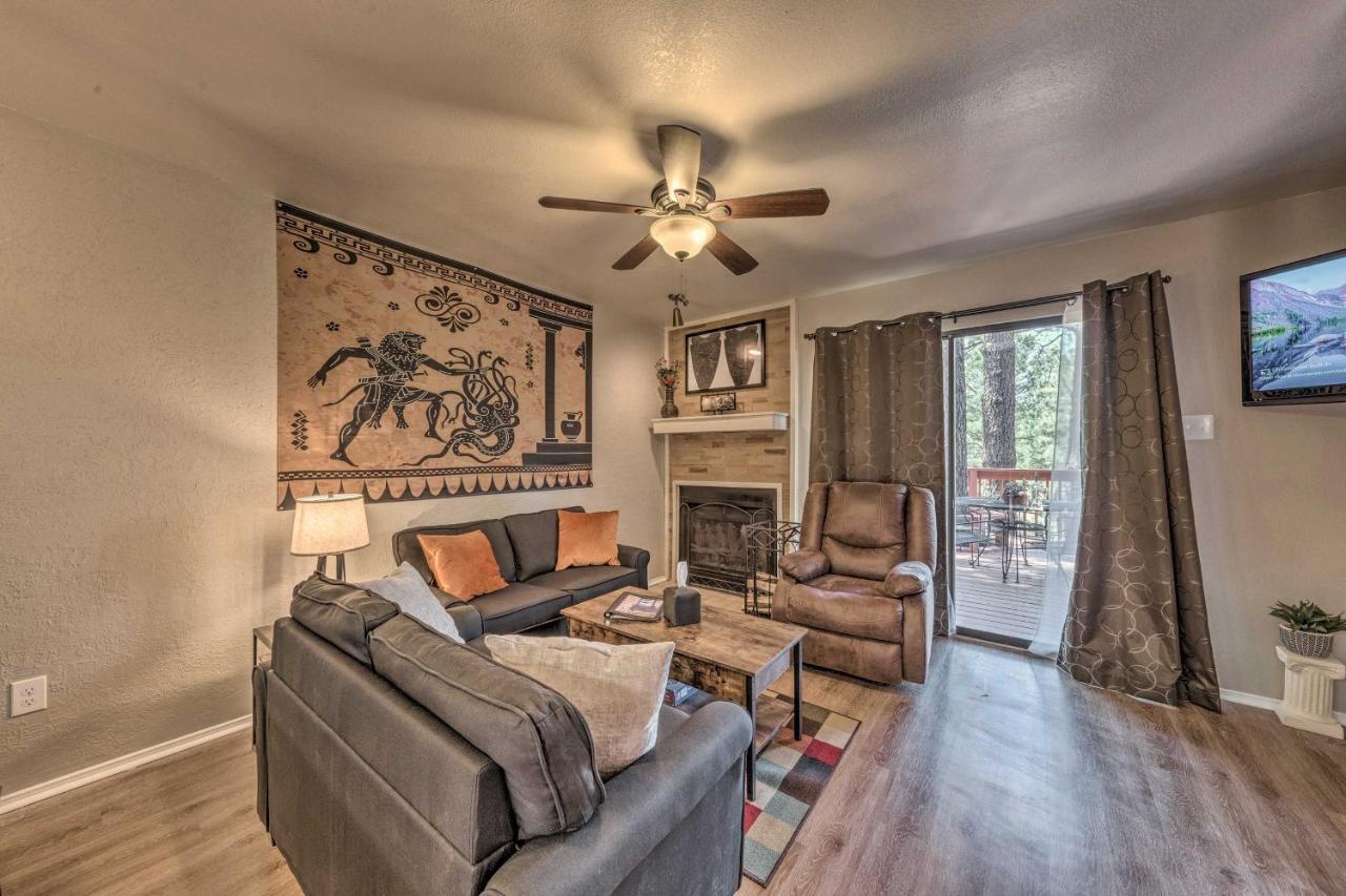 Forested Ruidoso Condo With Deck And Fireplace! 外观 照片