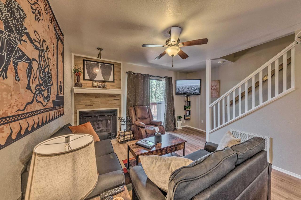 Forested Ruidoso Condo With Deck And Fireplace! 外观 照片