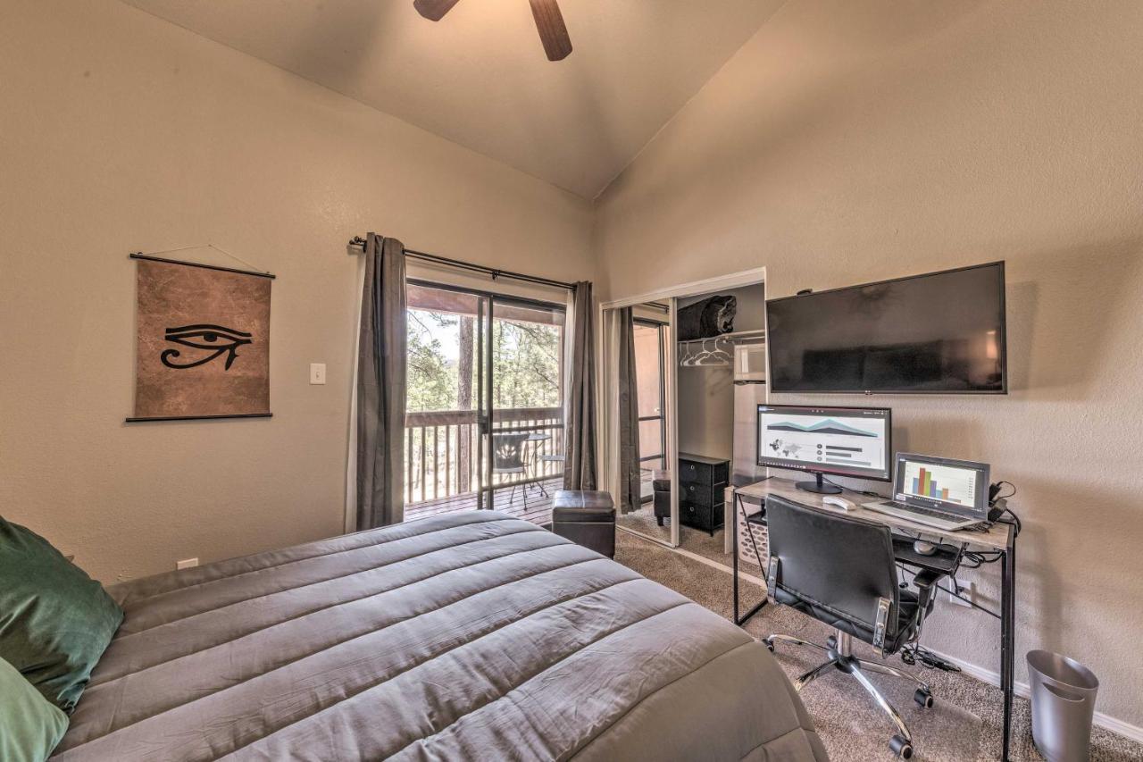 Forested Ruidoso Condo With Deck And Fireplace! 外观 照片