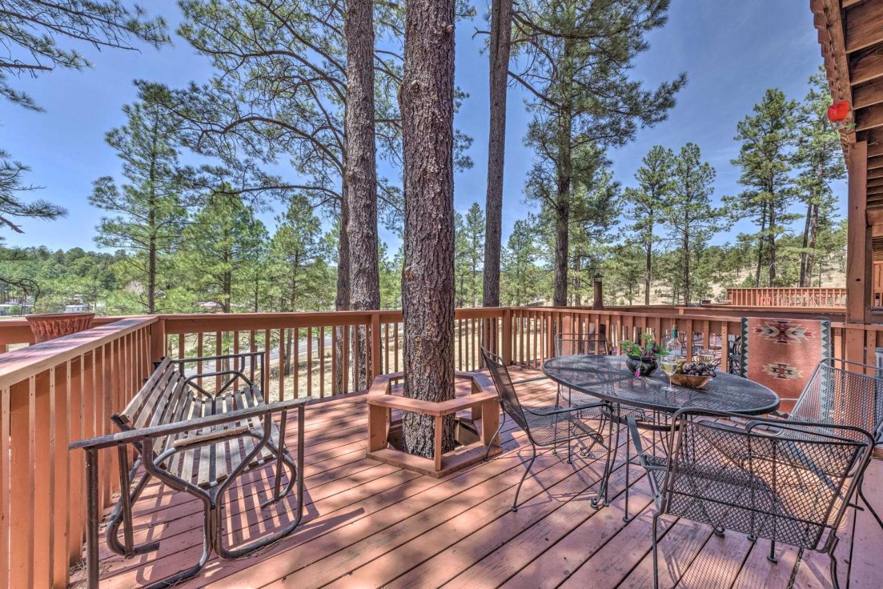 Forested Ruidoso Condo With Deck And Fireplace! 外观 照片