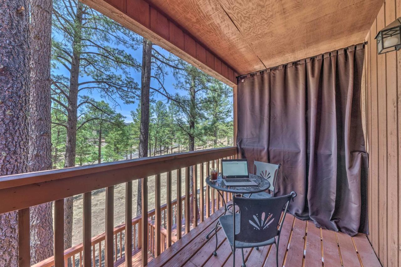 Forested Ruidoso Condo With Deck And Fireplace! 外观 照片